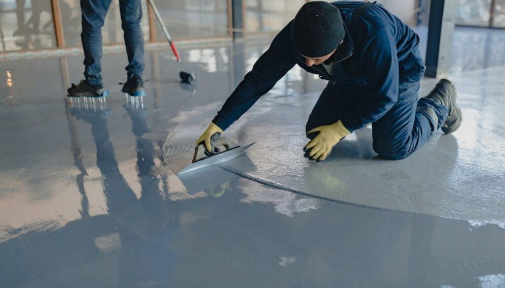 Industrial Epoxy/Polyurea Flooring Application